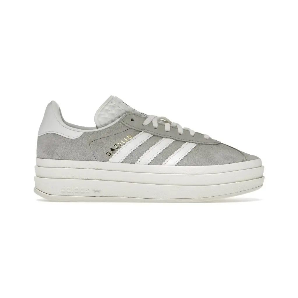 Adidas Gazelle Bold Grey & White