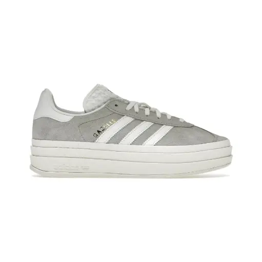 [DEP2343] Adidas Gazelle Bold Grey & White