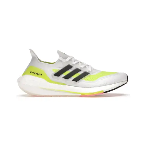 [DEP2356] Adidas Ultraboost White Solar Yellow