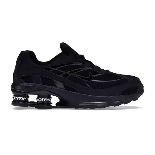 [DEP2108] Nike Shox Ride II X Supreme Triple Black